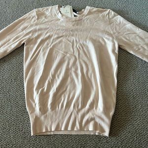 zara beige fitted sweater